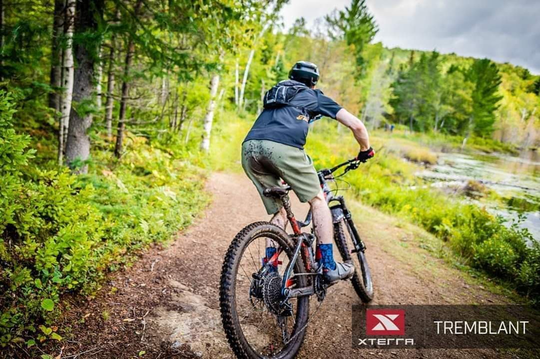 Alexandre Legault en vélo de montagne au XTERRA Tremblant
